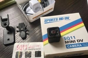 Мінікамера SQ11 Full HD 1080p | Відеореєстратор Автомобільні.