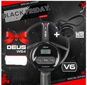 Металошукач! DEUS LITE - уши VS4 +уши VS audio