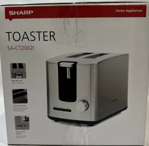 Тостер із неіржавкої сталі Sharp