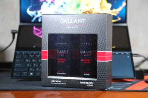 Liora Gallant Manly Набір косметичний для чоловіків. Гель і шампунь.