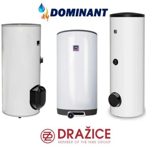 Бойлер: Drazice електричний прямого нагрівання, комбінований.