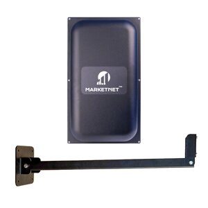 Комплект 4G панельна антена MARKETNET Maxi MIMO потужністю 2 х 22 dBi + Кронштейн прямий