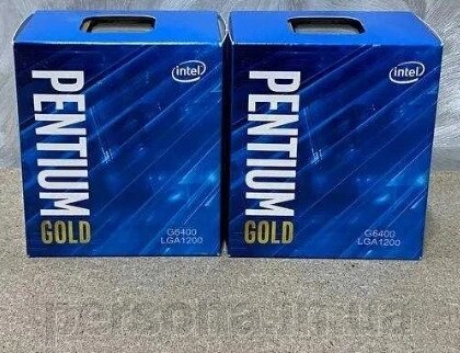 Процесор: Intel Pentium Gold G6400 (BX80701G6400) Новий! від компанії Інтернет магазин - Persona.in. ua - фото 1