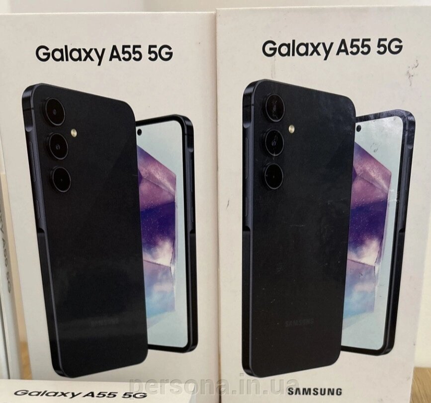 Смартфон: Samsung Galaxy A55 8/256Gb. Новий! Black Lite. EU від компанії Інтернет магазин - Persona.in. ua - фото 1