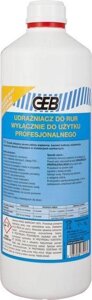 Засіб для очистки каналізаційних труб GEB 1л (875006)