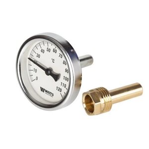 Термометр Watts T63/50 (F+R801 OR 63 mm 0-120 °C)