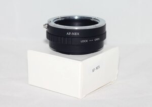 Адаптер (перехідник) SONY AF - NEX (E-mount) для камер SONY NEX-3, 5, A5000, A5100, A6000, A6300, A7, A7 II