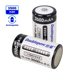 Акумулятор-батарейка тип D (R20, 373) 1.2В, 3500 mAh від Doublepow -1 шт )