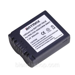 Акумулятор BP-DC5-E (BP-DC5) - аналог ( замінюємо з CGR-S006E) для камер LEICA - 900 ma від Batmax