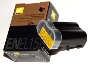 Акумулятор для камер NIKON 1 V1, D7000, D7100, D7200, D600, D610, D800, D800E, D810, D850 - EN-EL15