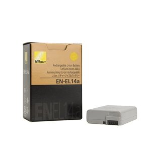 Акумулятор для камер NIKON D3100, D3200, D3300, D3400, D5100, D5200, D5300, D5500, D5600 - EN-EL14a