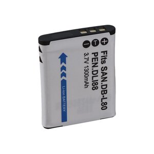 Акумулятор для камер pentax - D-li88 (DB-L80, PX1686, VW-VBX070) - аналог на 1300 ма
