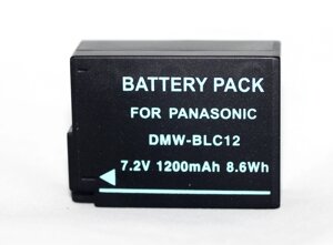 Акумулятор DMW-BLC12 (аналог DMW-BLC12E DMW-BLC12GK DMW-BLC12PP) для фотоапаратів panasonic - 1200 ma