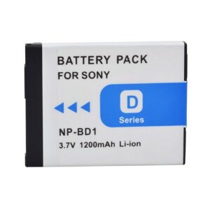 Акумулятор NP-BD1 (NP-FD1) - аналог для фотоапаратів Sony - 1200 ma