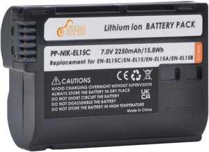 Акумулятор PP-NIK-EL15C - EN-EL15C (EN-EL15, EN-EL15B) для NIKON - аналог 2250 ma