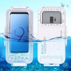Аквабокс водонепроникний бокс для підводної зйомки дайвінгу Puluz PU9100W для смартфона на Android і Type-C
