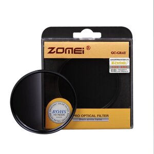 Метод найшвидшого світлофільтр ZOMEI 52 мм - сірий (grey)