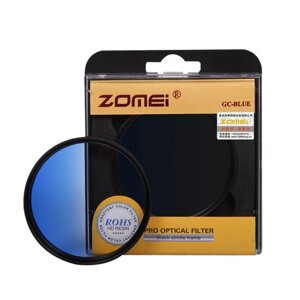 Метод найшвидшого світлофільтр ZOMEI 77 мм - блакитний (blue)