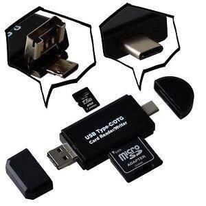 Cardrider (зчитувач карт/письменник) USB 2.0 OTG/Type -C/MicroSD/MicroUSB/SD - 5 в 1 для телефону, ноутбука тощо.