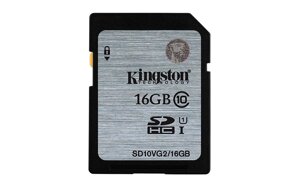 Карта пам'яті Kingston Ultimate X SD HC 16 GB (10 Class) 45 (mb / s)