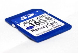 Карта пам'яті SD - ELITE pro - 16 GB (10 class)