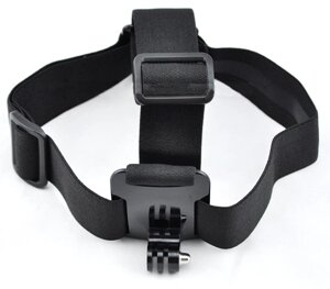 Кріплення на голову + чохол (Head Strap mount) для стрілялки камер Xiaomi YI, SJCam, GoPRO (код № XTGP23)