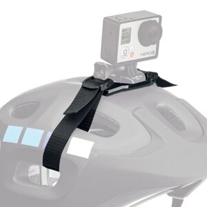 Кріплення на вентильований шолом (Vented Helmet Strap Mount) для стрілялки камер Xiaomi, SJCam, GoPRO (код № XTGP04)