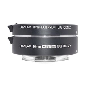 Макрокільця автофокусні для фотокамер Sony (байонет E-mount - беззеркальние) Mcoplus EXT-NEX-M (10 + 16mm)