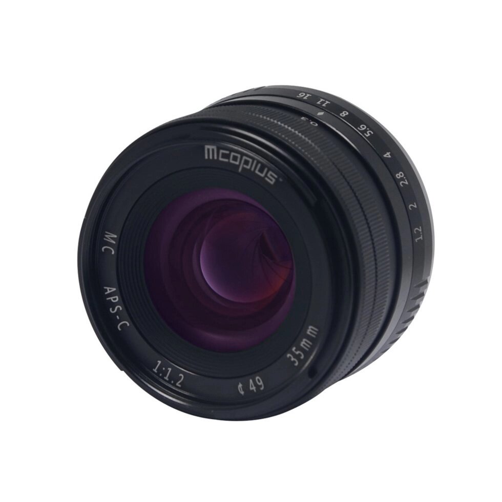 Об'єктив Mcoplus 35 mm F / 1.2 MC для Sony (E-mount) від компанії Інтернет-магазин "Бленда-Шоп" - фото 1