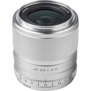 Об'єктив VILTROX 33mm f / 1.4 M (AF 33 / 1.4 M) (Canon EF-M) - автофокусний