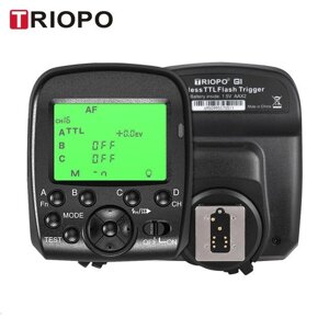 Передавач-Радиосинхронизатор Triopo G1 з підтримкою TTL для камер Canon і Nikon