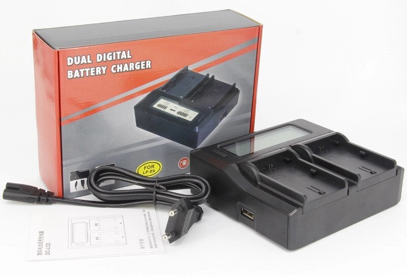 Професійне зарядний пристрій J-DC-LCD для SONY (акб NP- FM500H, NP-F550 / F570 / F750 / F770 / F950 / F960 / F970) - особливості