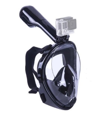 Маска SHOOT для підводного плавання (сноркелинга) з кріпленням для стрілялки камер - чорна (S-M) код № XTGP280 - Інтернет-магазин &quot;Бленда-Шоп&quot;