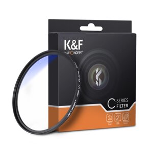 Світлофільтр K & F Concept 49 mm HMC UV, Blue Coated, оптичне скло Японія