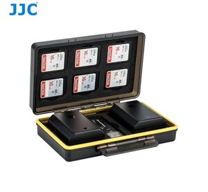 Водонепроницаемый защитный кейс для карт памяти и аккумуляторов - JJC BC-3SD6
