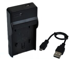 Зарядний пристрій c micro USB MH-23-аналог для NIKON D3X, D40, D40X, D60, D3000, D5000 (АКБ EN-EL9 / EN-EL9A)