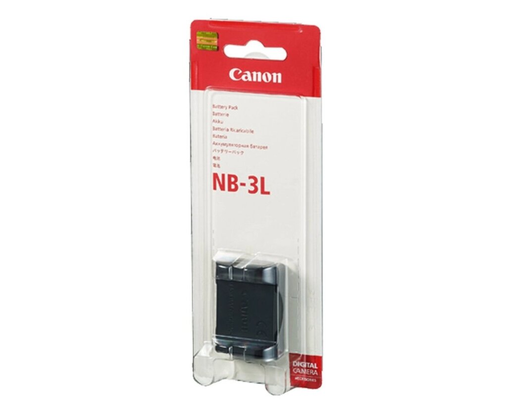 Акумулятор NB-3L для фотоапаратів CANON - наявність