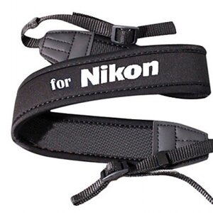 Плечовий шийний ремінь для фотоапаратів NIKON (неопрен)