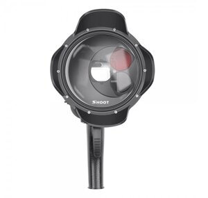 Підводний бокс DOME PORT від SHOOT для камер GoPro Hero 5, 6, 7 з блендой і змінними фільтрами (код № XTGP376X)
