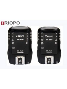 Радиосинхронизатор TR-800 для Nikon з підтримкою I-TTL - комплект з 2 шт