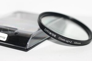 Світлофільтр - макролінзи CLOSE UP +2 58mm "citiwide"