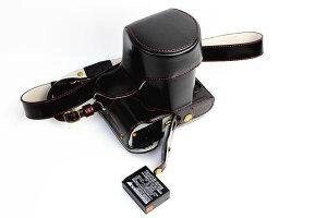 Захисний футляр - чохол для фотоапаратів Fujifilm X-T1 - чорний -реалізований доступ до акумулятора)