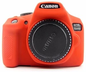 Захисне силіконове покриття для Canon EOS 1500D, 1300D камер - червоний