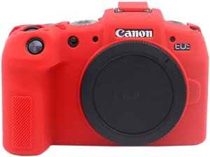 Захисний силіконовий чохол для фотоапаратів Canon EOS RP - червоний