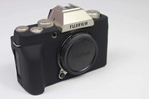 Захисний силіконовий чохол для фотоапаратів FujiFilm X-T200 - чорний