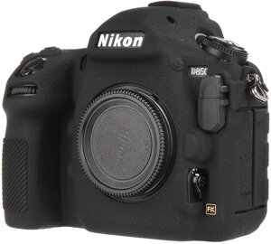 Захисний силіконовий чохол для фотоапаратів Nikon D850 - чорний