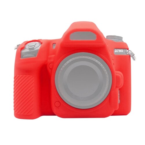 Захисний силіконовий PULUZ PU7135R CASE для Nikon D780 камер - червоний