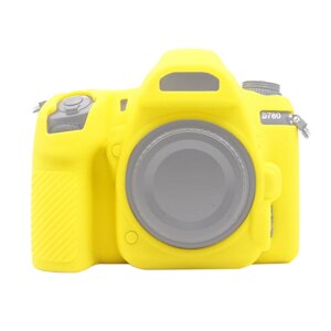Захисний силіконовий PULUZ PU7135Y CASE для фотоапаратів Nikon D780 - жовтий