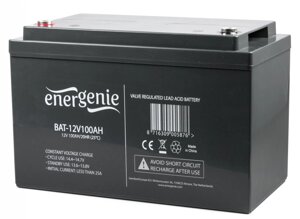 Акумулятор для дбж energenie 12V 100ah (BAT-12V100AH)