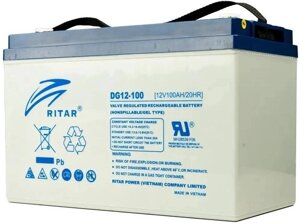 Акумулятор для ДБЖ Ritar DG12-100 12V 100Ah